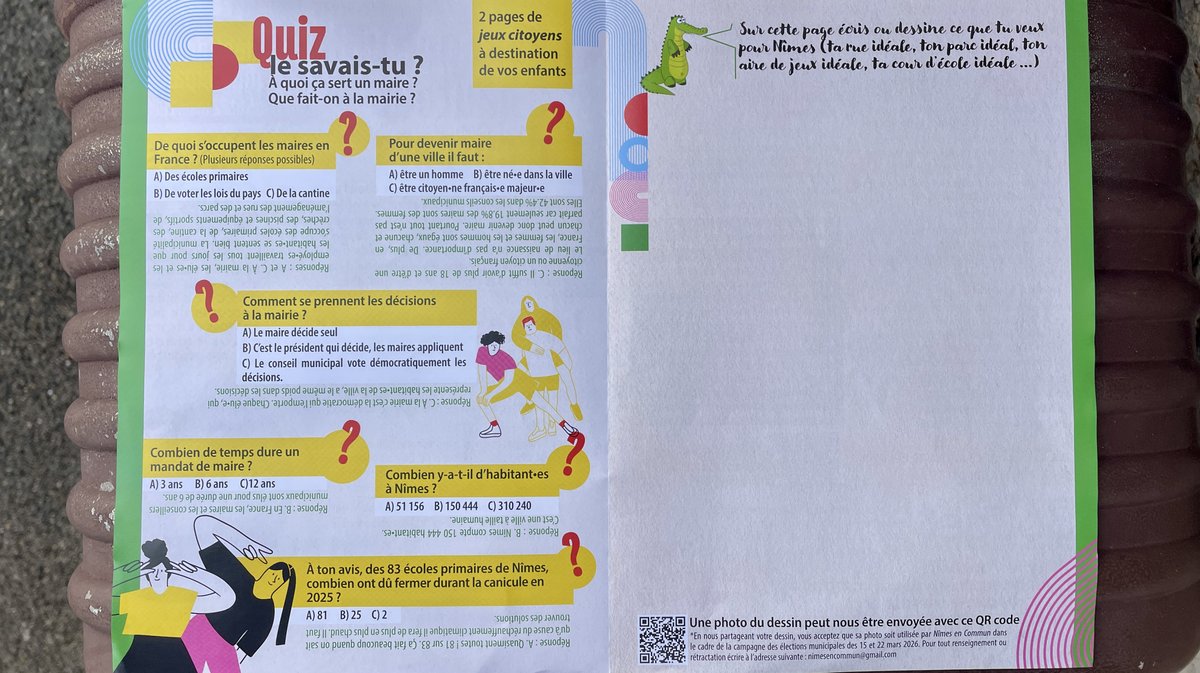 Nîmes en commun veut une ville à hauteur d'enfants (Photo Anthony Maurin)