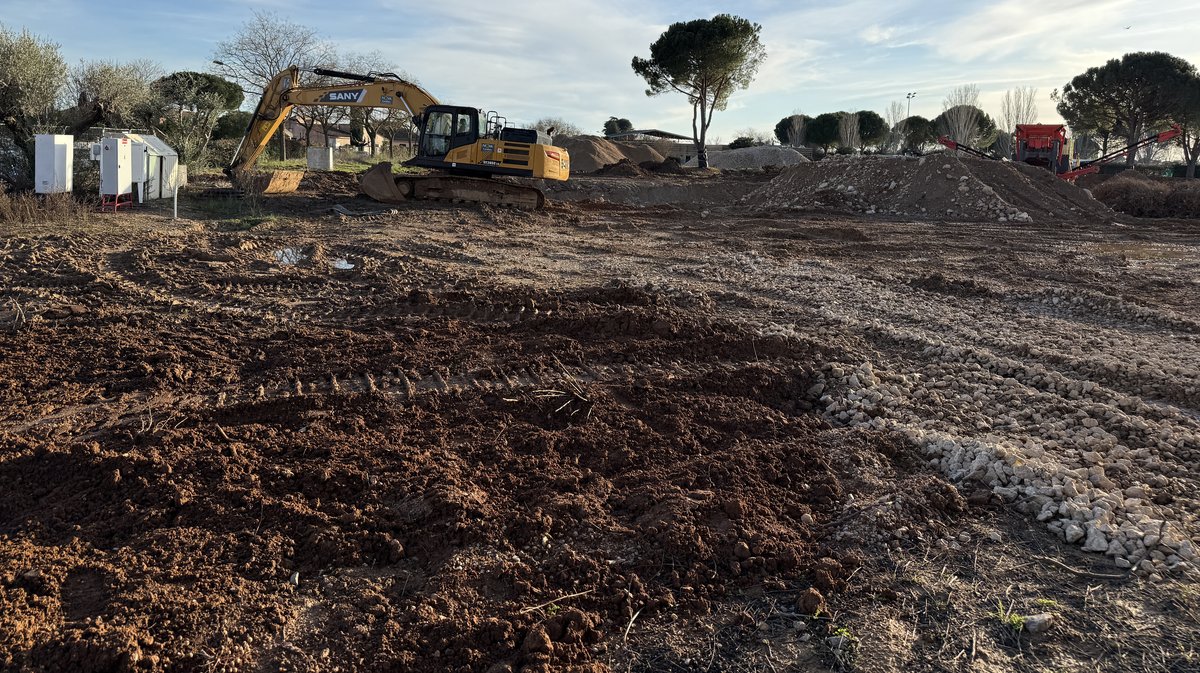 Première pierre piscine intercommunale Lunel