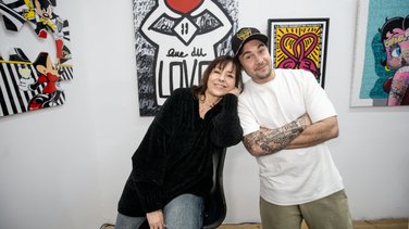 nicole bousquet er melvyn Barros expo