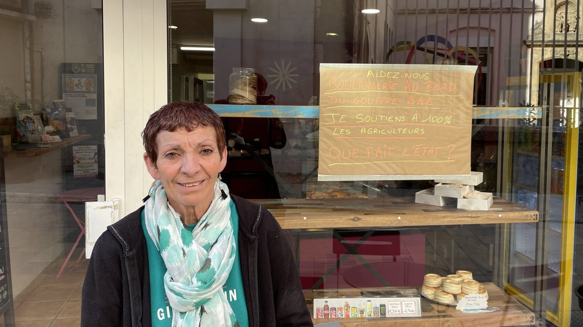 Bagnols/Cèze boulangerie Pat'd'Amande fermée