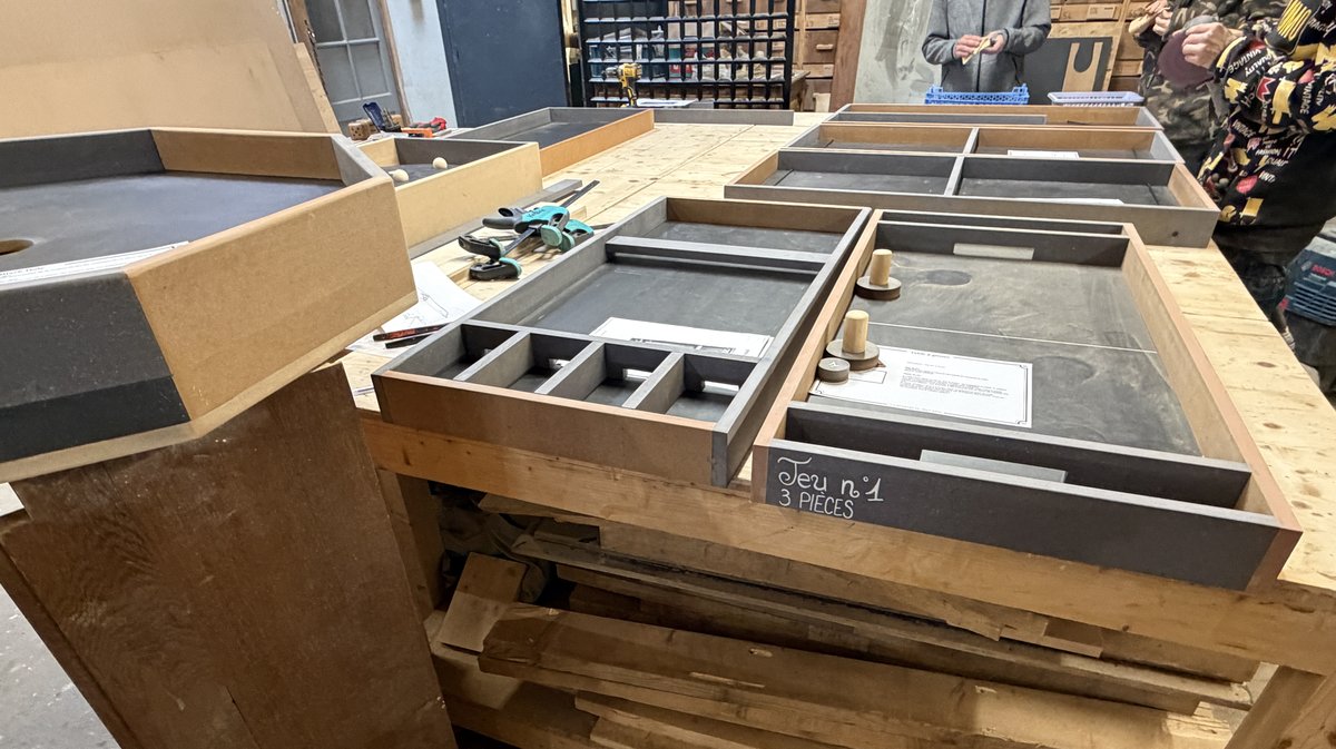 Chloé Ridel et Basile Imbert visite La Clède