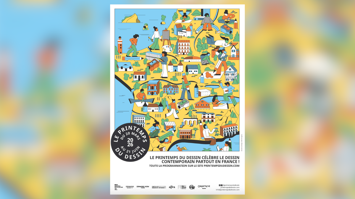 LE PRINTEMPS DU DESSIN - Affiche 2026