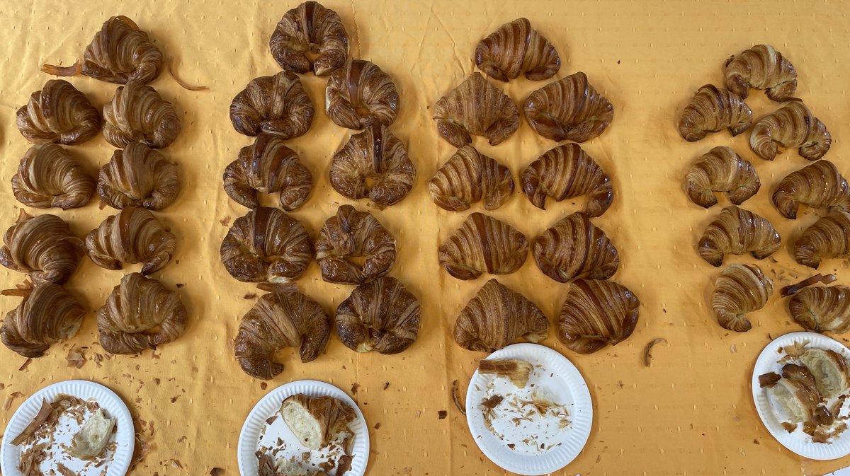 La fédération des boulangers et boulanger-pâtissiers du Gard organise ses concours du meilleur croissant au beurre et de la meilleure baguette de tradition française (Photo Anthony Maurin)