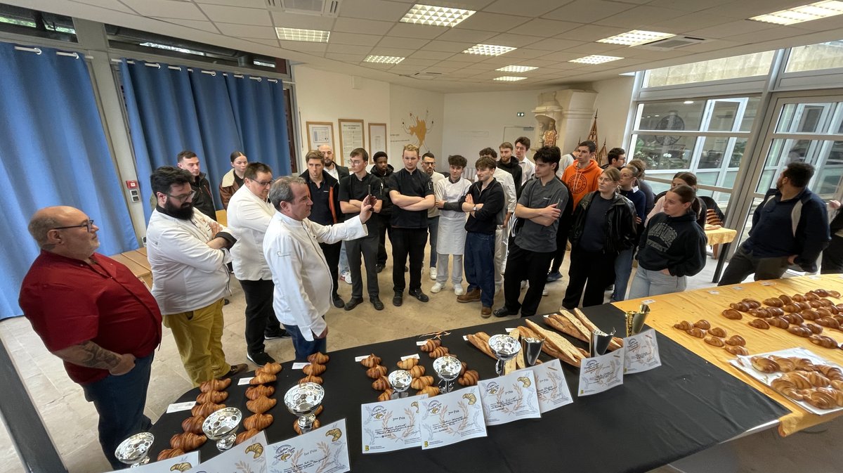 La fédération des boulangers et boulanger-pâtissiers du Gard organise ses concours du meilleur croissant au beurre et de la meilleure baguette de tradition française (Photo Anthony Maurin)