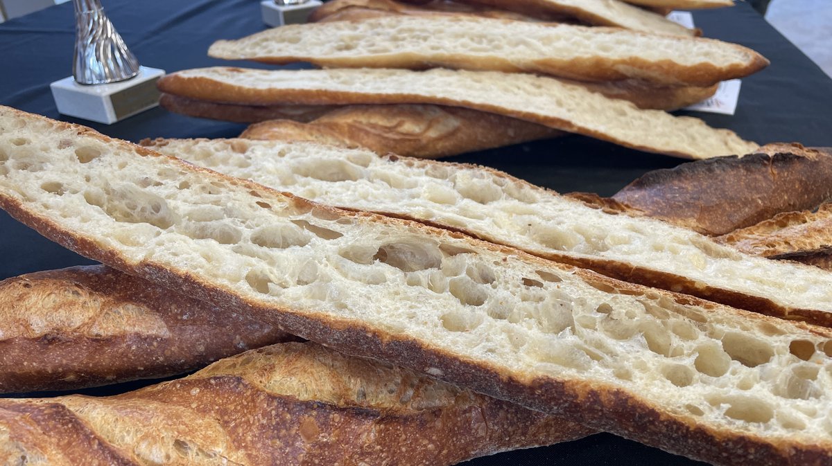 La fédération des boulangers et boulanger-pâtissiers du Gard organise ses concours du meilleur croissant au beurre et de la meilleure baguette de tradition française (Photo Anthony Maurin)