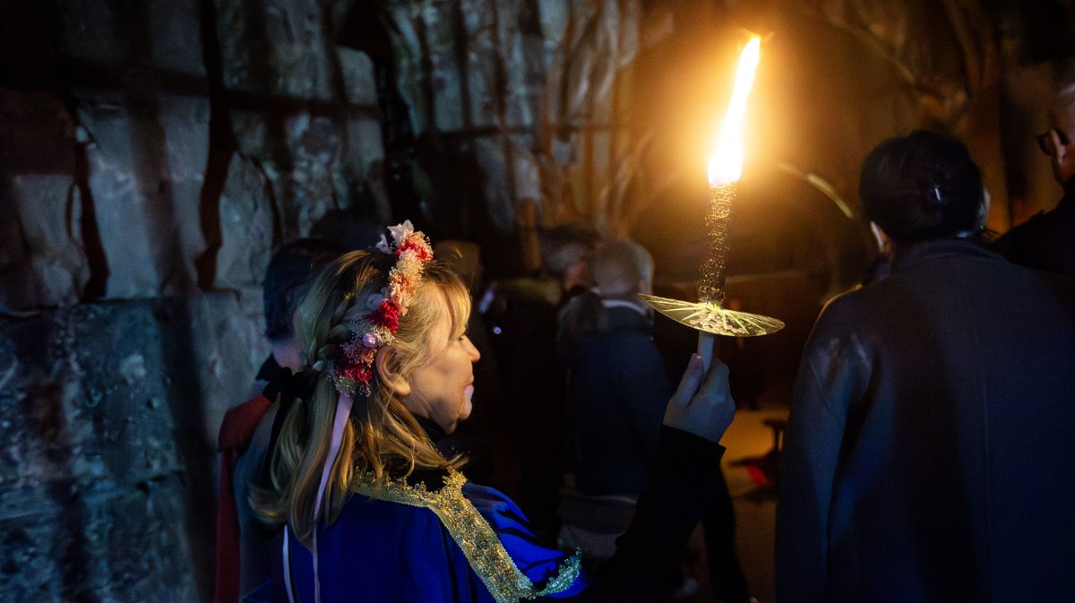 arenes visite flambeaux saint valentin