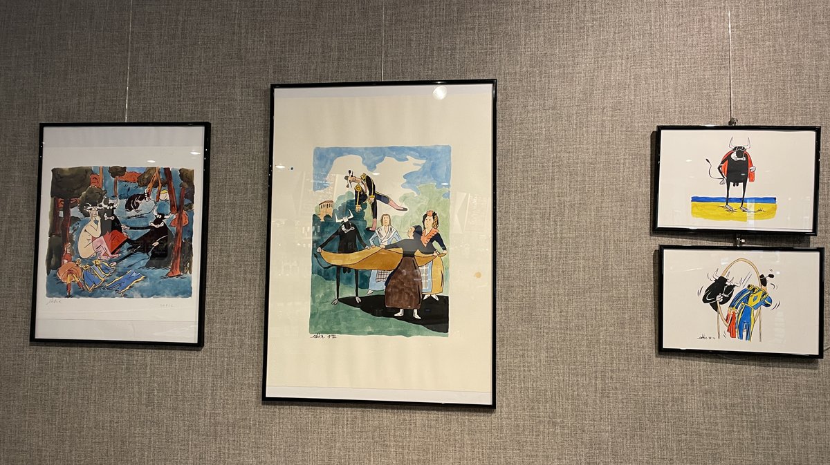 Exposition Les toros d'Eddie au Prolé (Photo Anthony Maurin)