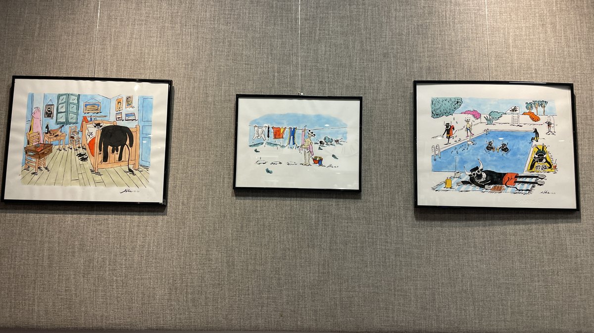 Exposition Les toros d'Eddie au Prolé (Photo Anthony Maurin)