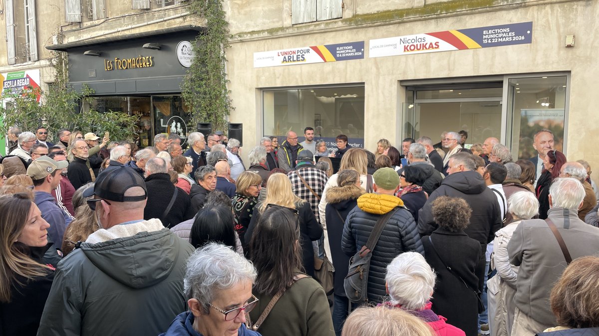 Programme 2026 dévoilé pour la liste l'Union pour Arles menée par Nicolas Koukas (Photo Anthony Maurin)