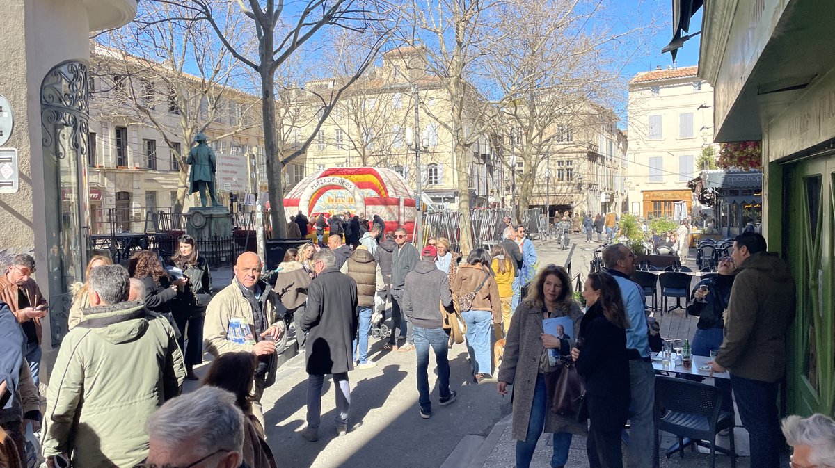 La capea du forum 2026 à Arles (Photo Anthony Maurin)