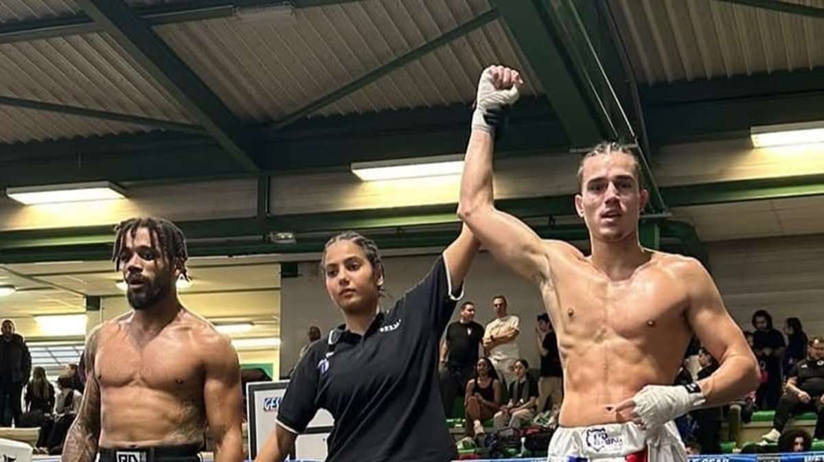 Romann Laroudie, champion de France de fullcontact