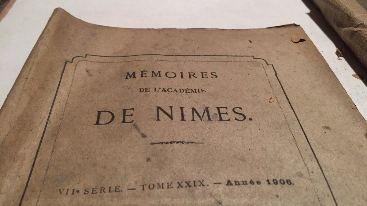 L'Académie de Nîmes (Photo Archives  Anthony Maurin)