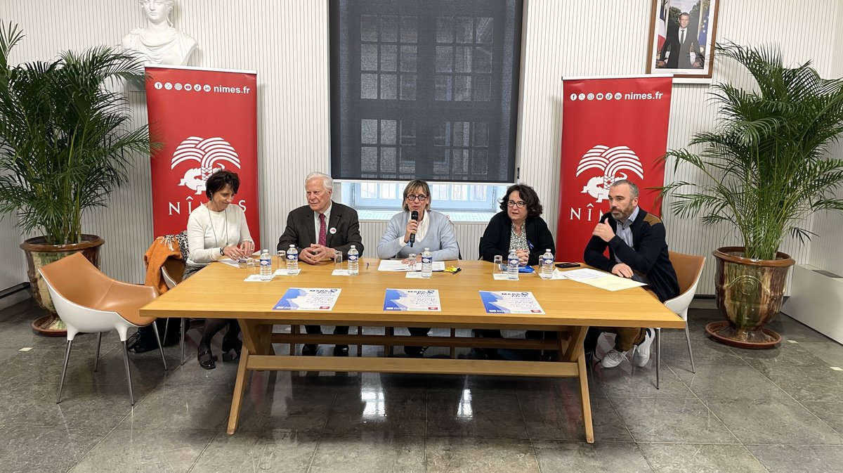 Mars Bleu et la Ville de Nîmes pour une belle opération 2026 (Photo Anthony Maurin)