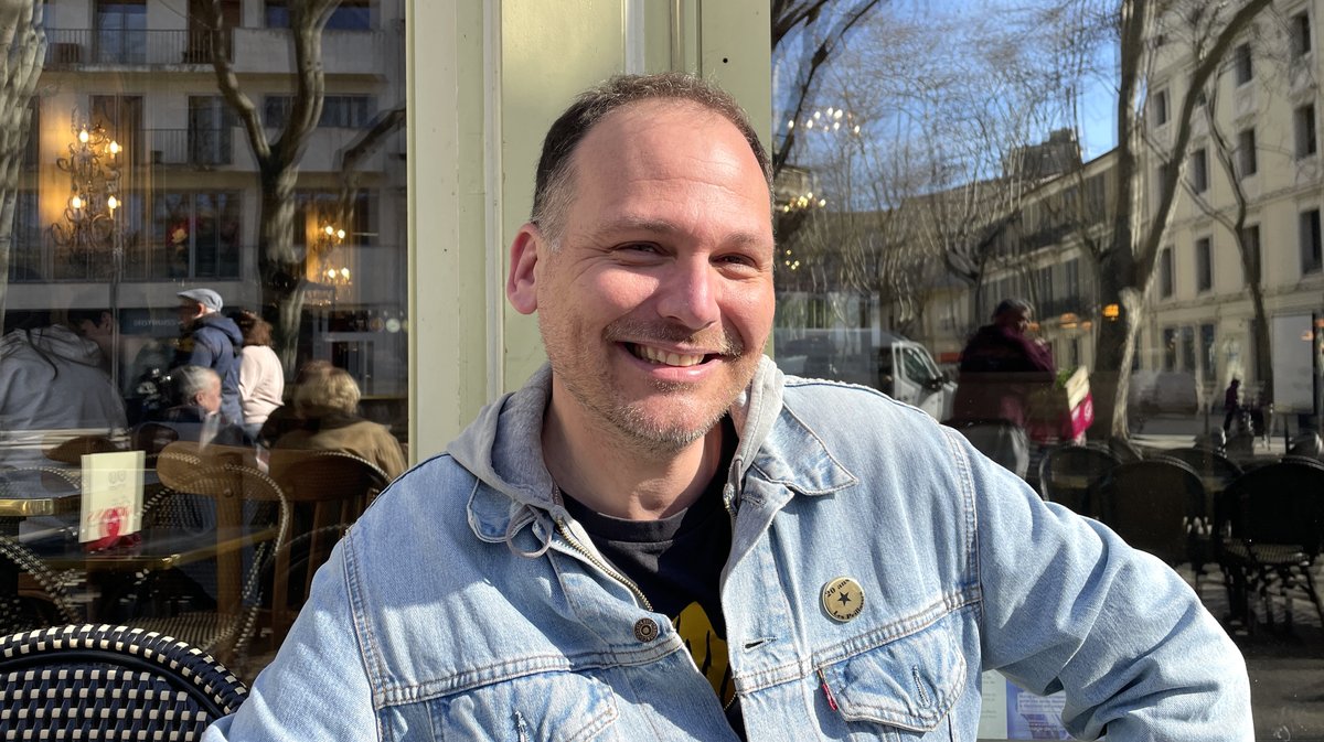 Jimmy, président de la fanfare Les Peillasses  (Photo Anthony Maurin)