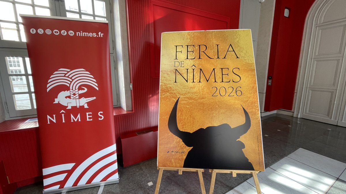 Présentation des cartels de la feria de Pentecôte 2026 à Nîmes (Photo Anthony Maurin)