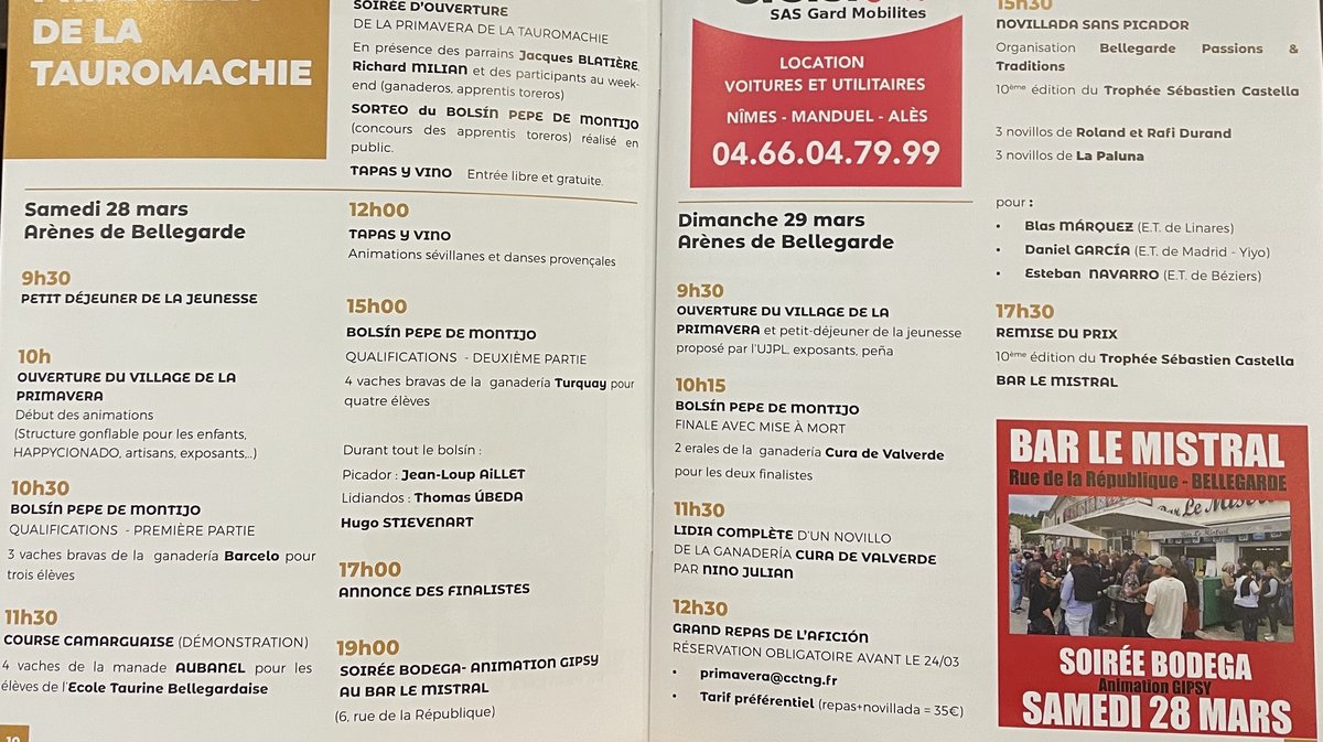 Primavera de la tauromachie 2026 (Photo Anthony Maurin)