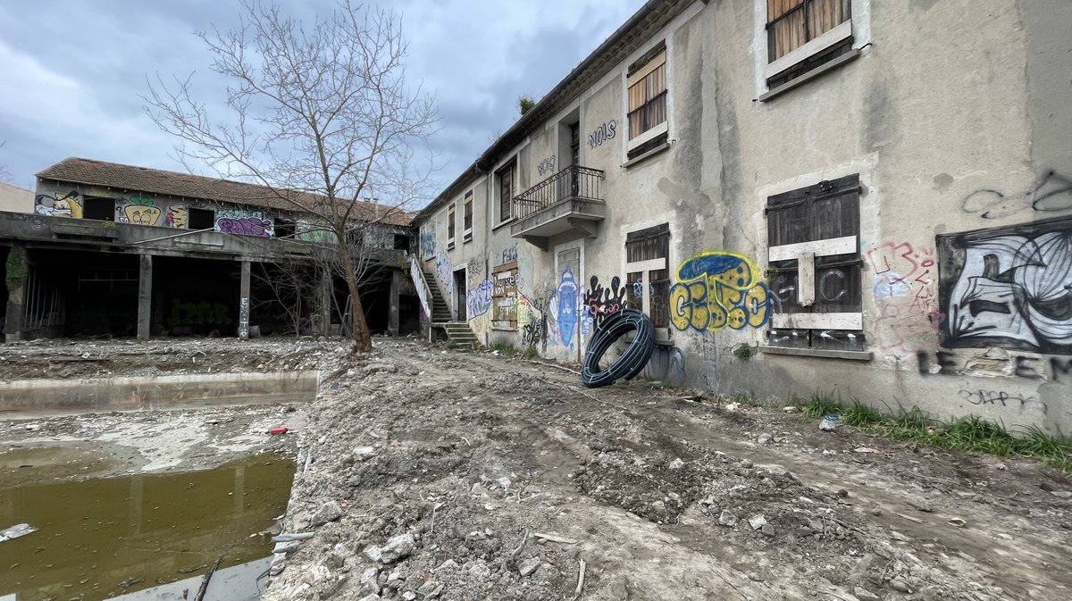 Les Travaux du parc Jacques Chirac en mars 2026 (Photo Anthony Maurin)