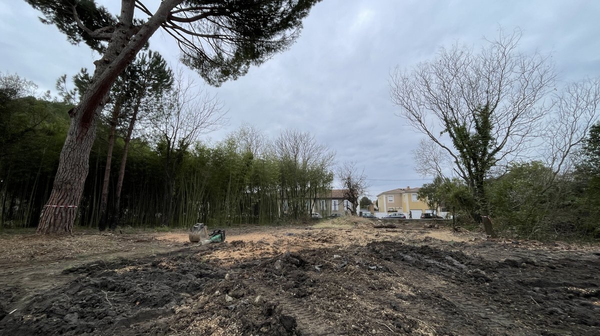 Les Travaux du parc Jacques Chirac en mars 2026 (Photo Anthony Maurin)
