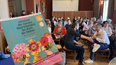 Lancement des Journées départementales des droits des femmes 2026 (Photo Anthony Maurin)