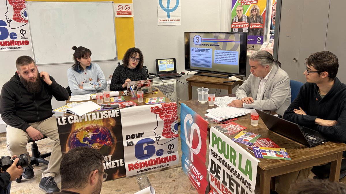 Ce matin depuis leur permanence place Saint-Charles