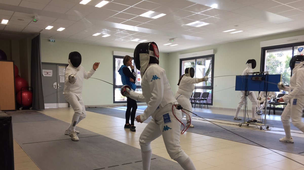 escrime déficient visuel bouillargues