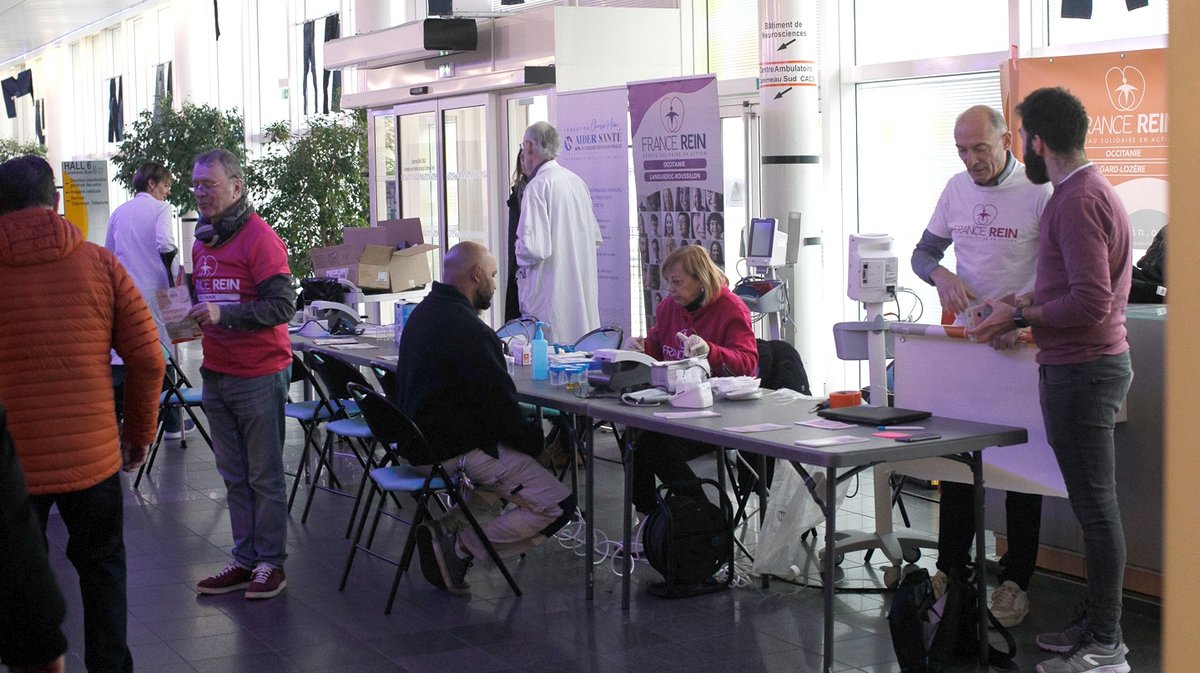 Journée du rein (Photo CHU Nîmes)