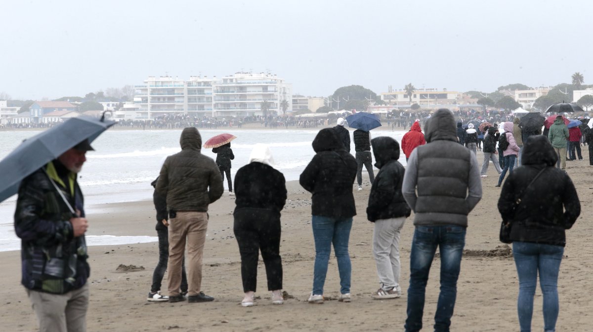 Abrivado des plages Grau-du-Roi en 2026 (Photo Anthony Maurin)