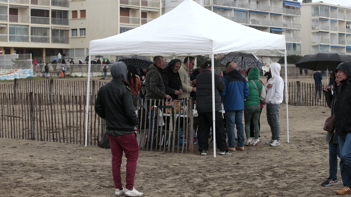 Abrivado des plages Grau-du-Roi en 2026 (Photo Anthony Maurin)