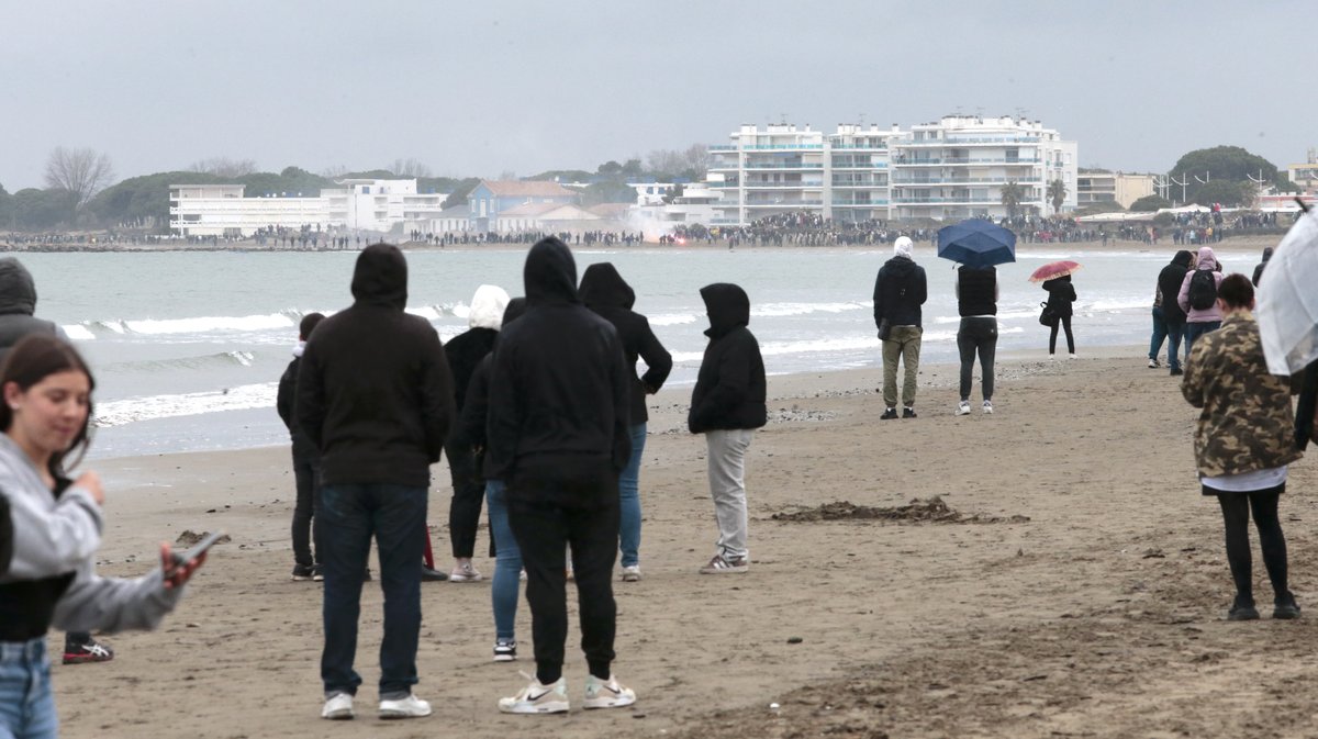Abrivado des plages Grau-du-Roi en 2026 (Photo Anthony Maurin)