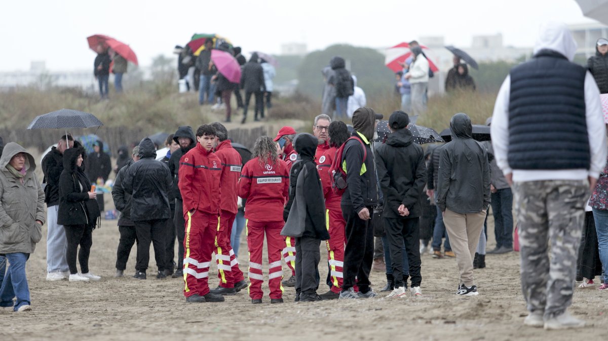 Abrivado des plages Grau-du-Roi en 2026 (Photo Anthony Maurin)