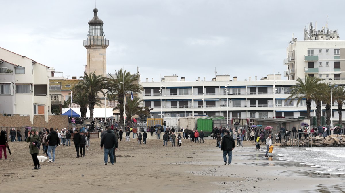 Abrivado des plages Grau-du-Roi en 2026 (Photo Anthony Maurin)