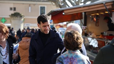 Le maire de Beaucaire Nelson Chaudon