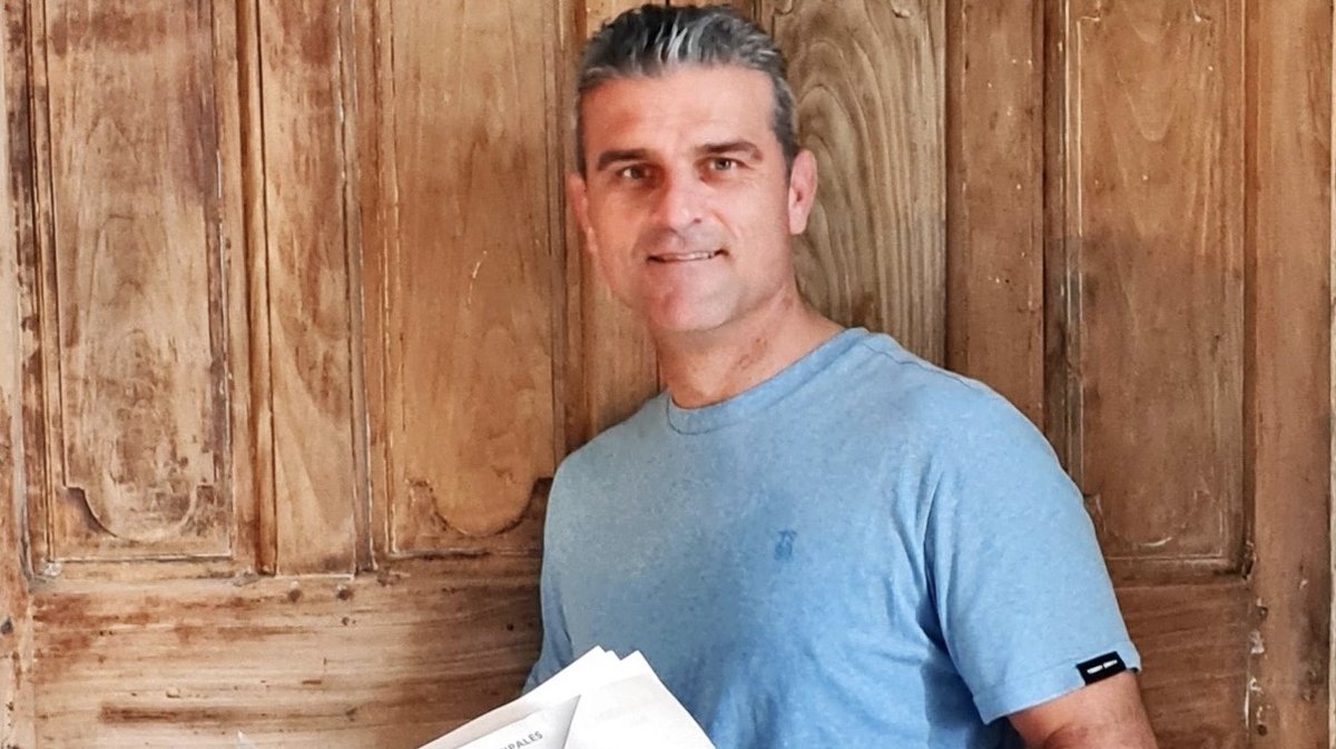 Mickaël Breit, commerçant et ancien président du SO Aimargues