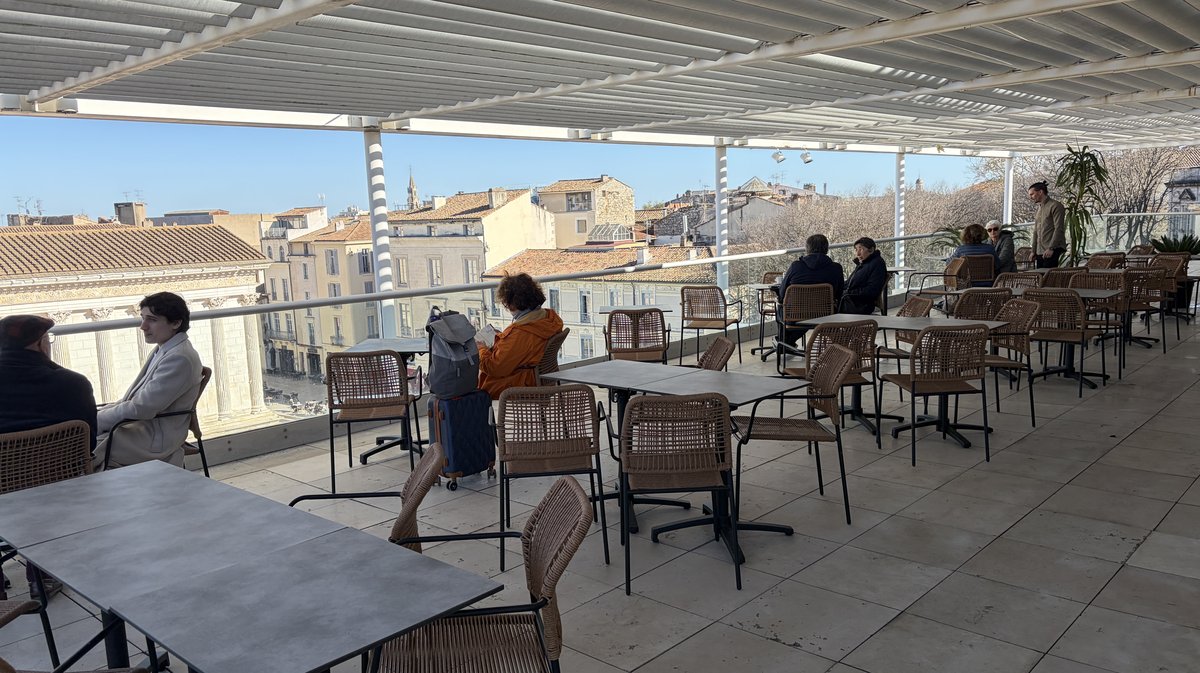 restaurant celestia carré d'art maison carrée