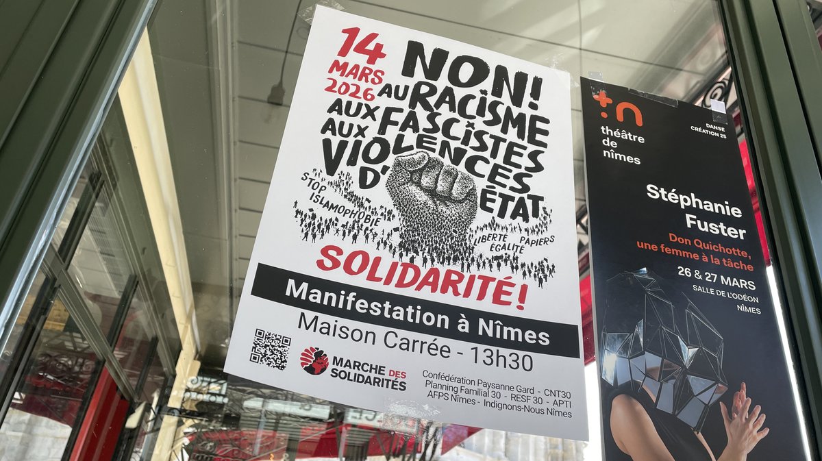 Manif contre le racisme, les fascistes et les violences d’État (Photo Anthony Maurin)