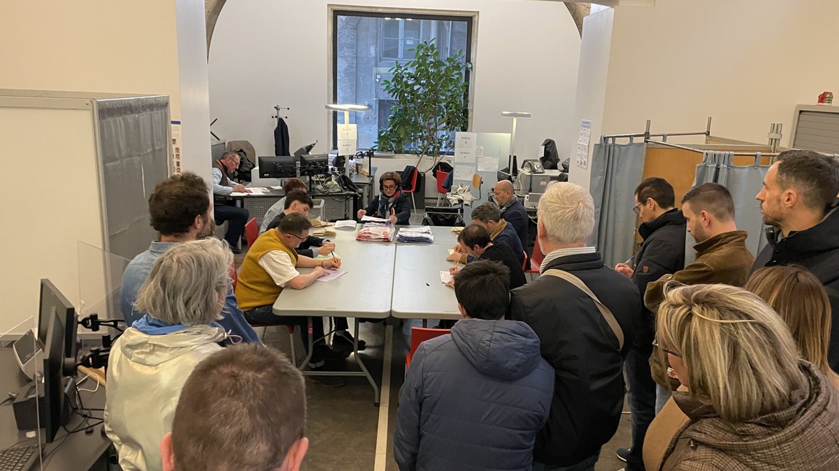 Soirée électorale au Prolé, à Nîmes, pour les municipales 2026 (Photo Anthony Maurin)