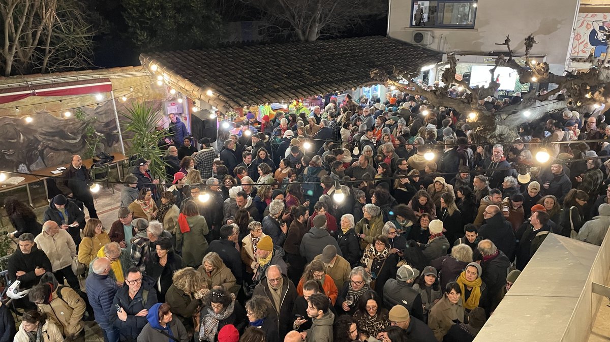 Soirée électorale au Prolé, à Nîmes, pour les municipales 2026 (Photo Anthony Maurin)