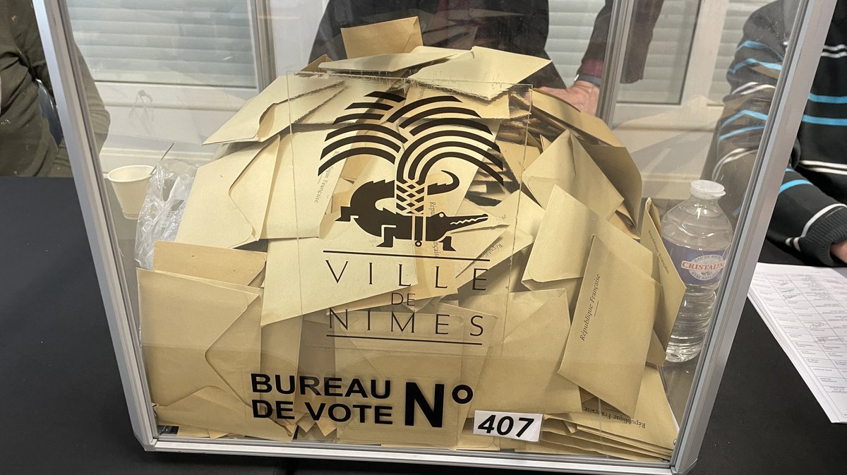 Soirée électorale au Prolé, à Nîmes, pour les municipales 2026 (Photo Anthony Maurin)