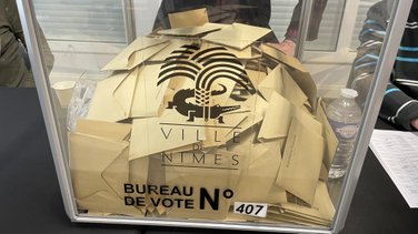 Soirée électorale au Prolé, à Nîmes, pour les municipales 2026 (Photo Anthony Maurin)