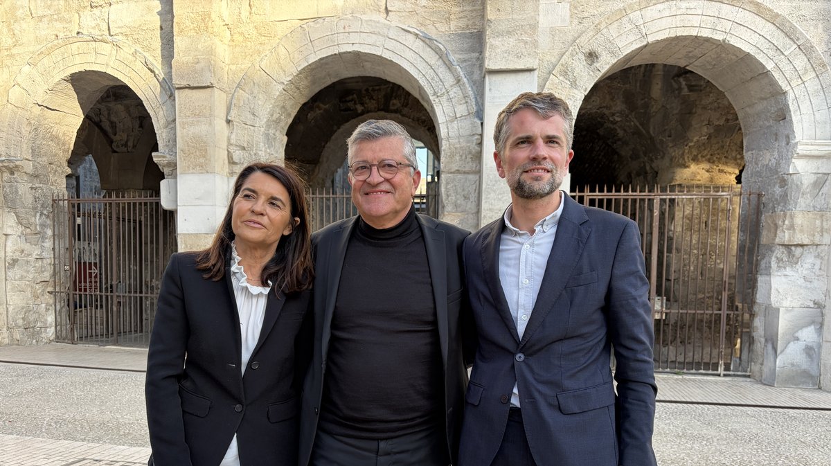 Valérie Rouverand, Franck Proust et Julien Plantier