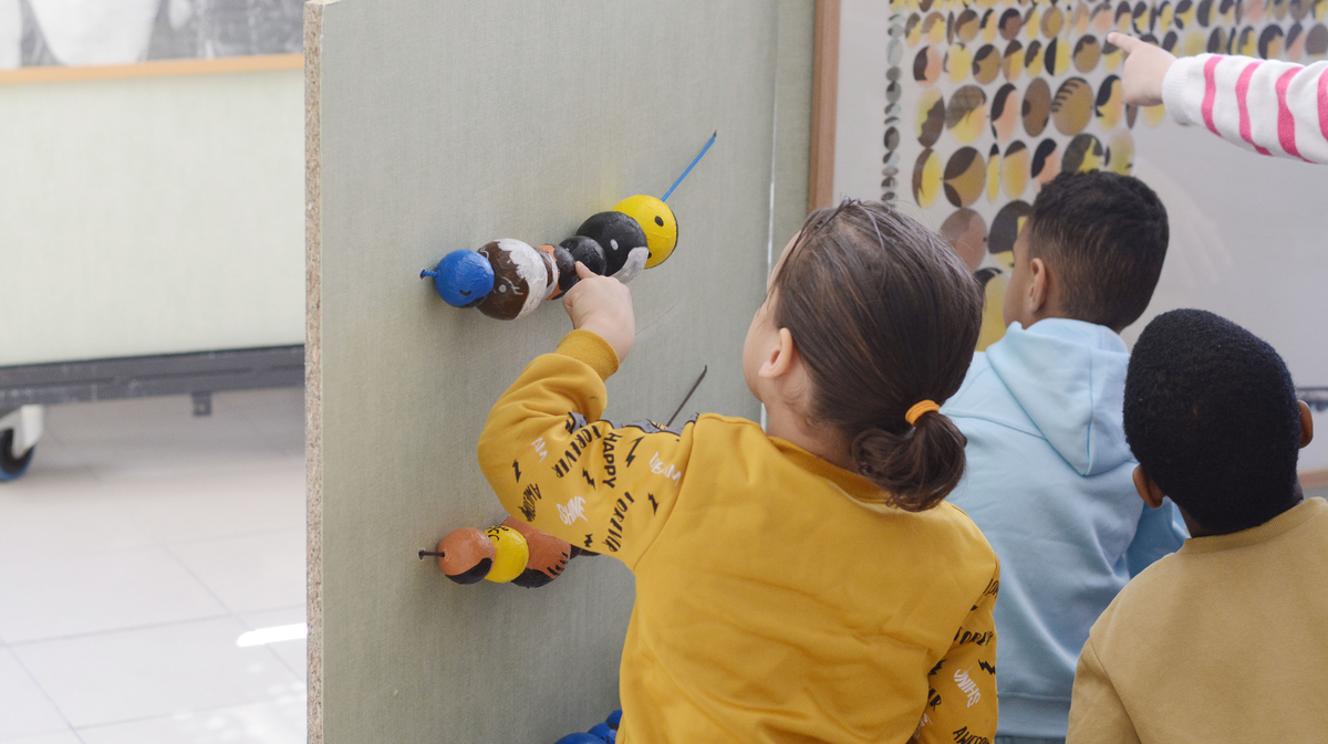 Exposition pour les tout petits CACN/Artothèque Sud à l'espace Diderot du Conseil Départemental du Gard
