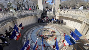 Journée nationale du souvenir et de recueillement à la mémoire des victimes civiles et militaires de la guerre d’Algérie et des combats en Tunisie et au Maroc à Nîmes en 2026 (Photo Anthony Maurin)