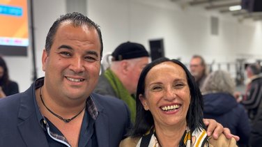 Kamel Chibli et Amal Couvreur