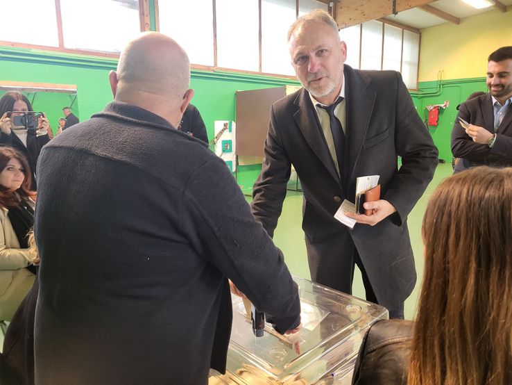 Nicolas Koukas a voté à Trinquetaille.