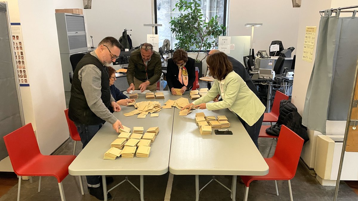 Bureaux de vote municipales Nîmes 2026 (Photo Anthony Maurin)