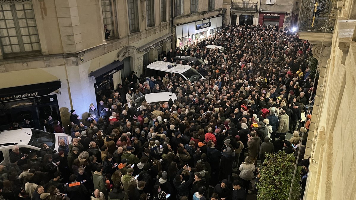 Victoire de Vincent Bouget avec sa liste Nîmes en commun aux municipales de Nîmes en 2026 (Photo Anthony Maurin)
