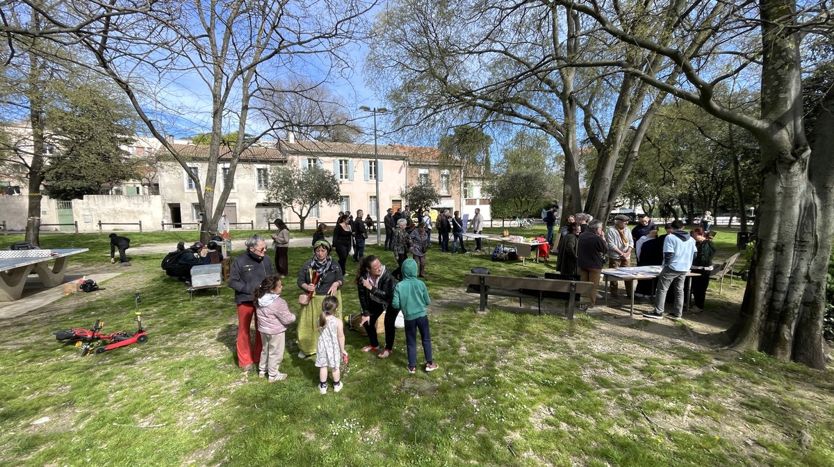 Square Wladimir-Guiu Nîmes (Photo Anthony Maurin)