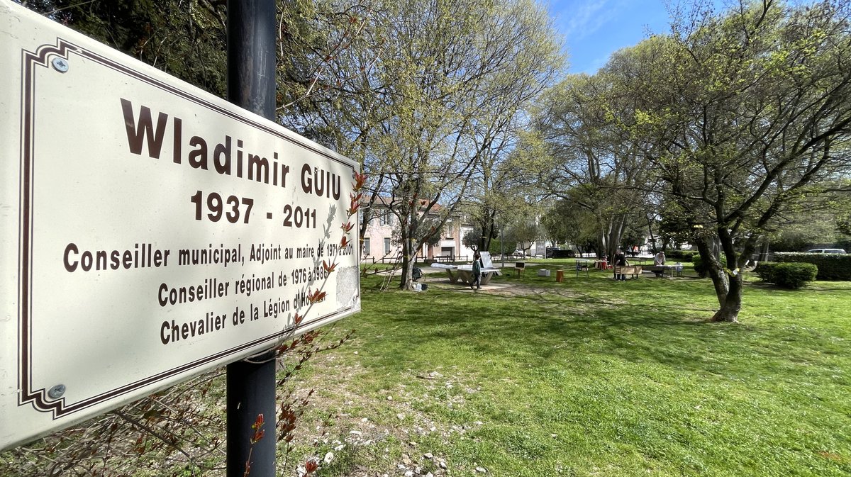 Square Wladimir-Guiu Nîmes (Photo Anthony Maurin)