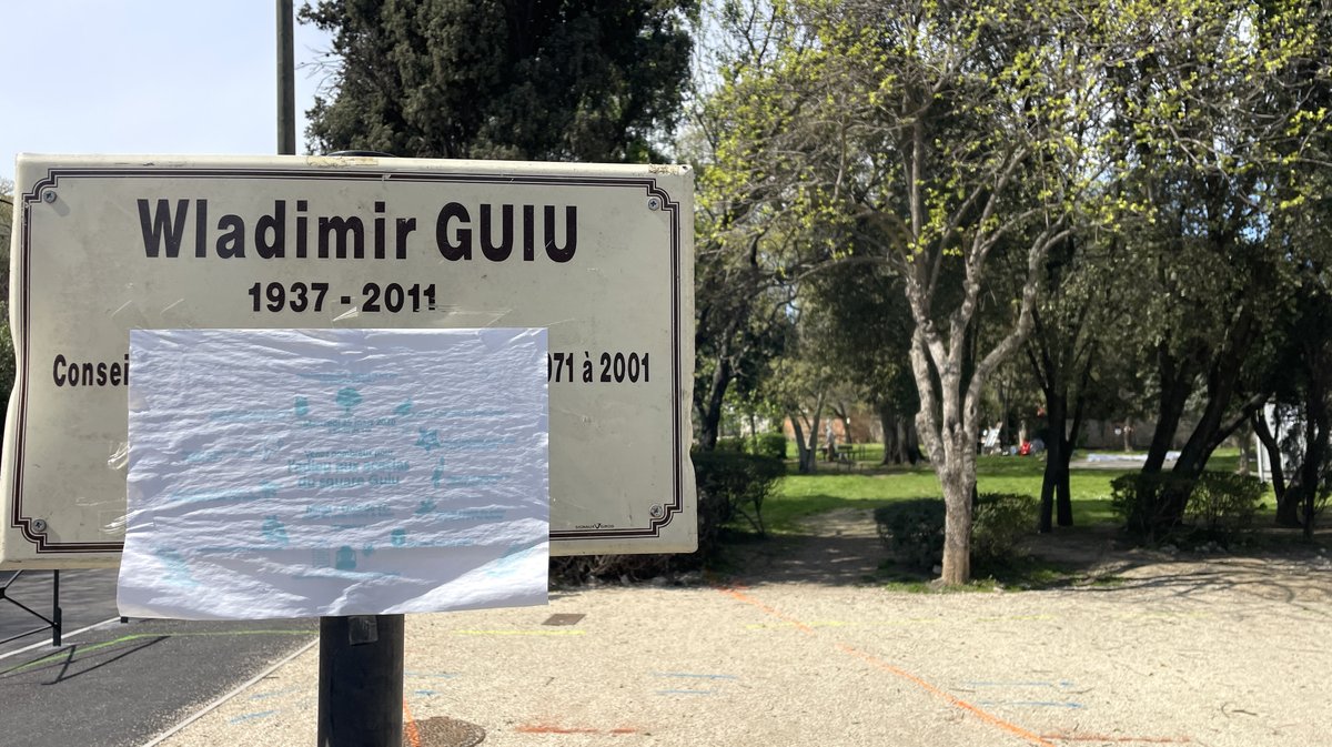 Square Wladimir-Guiu Nîmes (Photo Anthony Maurin)