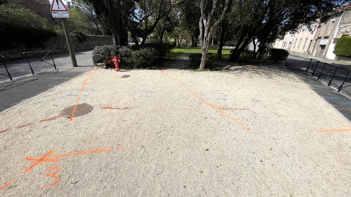 Square Wladimir-Guiu Nîmes (Photo Anthony Maurin)